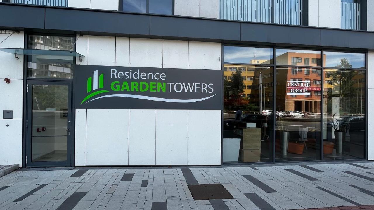 Residence Garden Tower S Balkonem, Garaz プラハ エクステリア 写真
