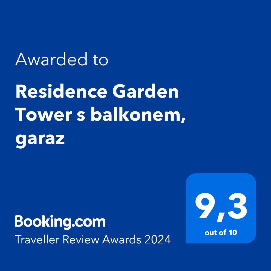 Residence Garden Tower S Balkonem, Garaz プラハ エクステリア 写真